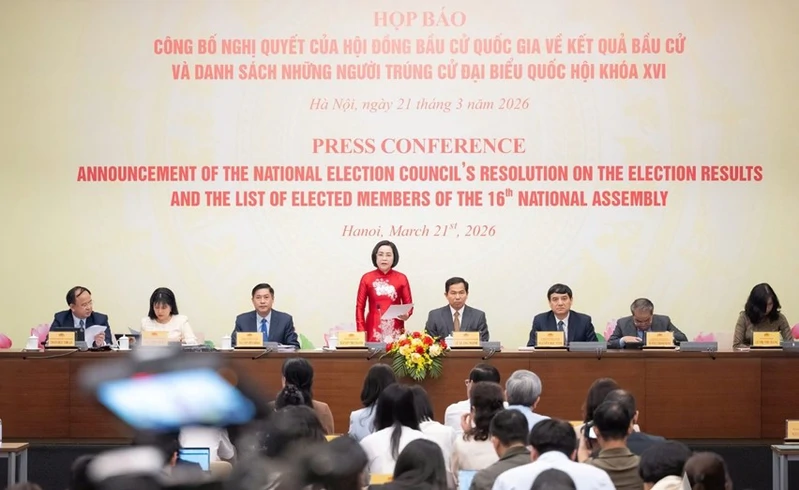 Công bố danh sách 500 người trúng cử đại biểu Quốc hội khóa XVI