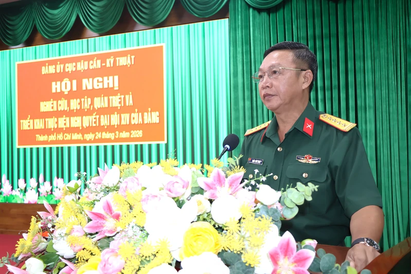 Cục Hậu cần – Kỹ thuật Quân khu quán triệt, tuyên truyền Nghị quyết Đại hội XIV của Đảng