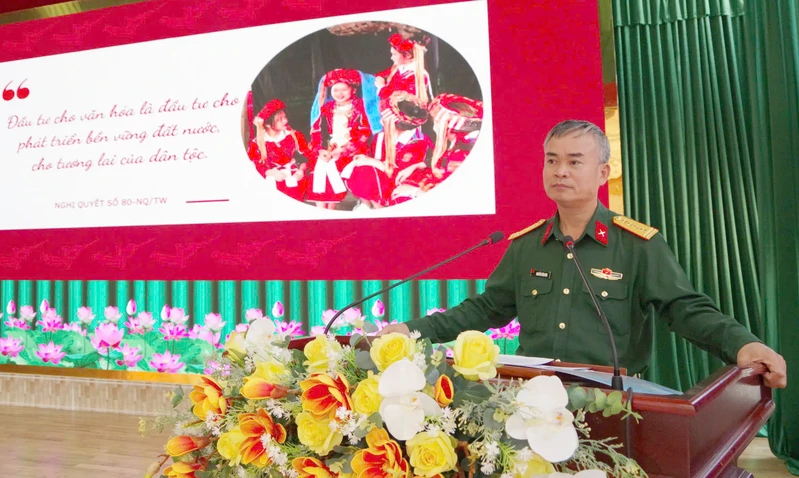 Đảng ủy Quân sự tỉnh Lâm Đồng học tập, quán triệt các Nghị quyết của Bộ Chính trị