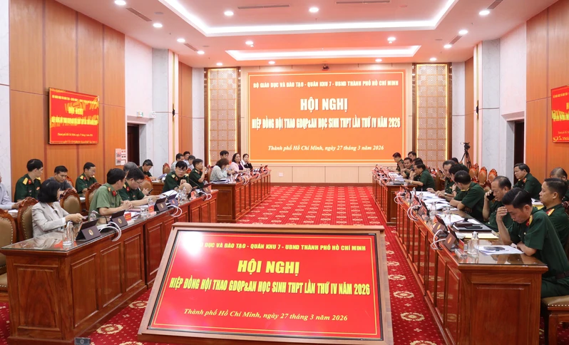 Triển khai công tác chuẩn bị Hội thao Giáo dục quốc phòng và an ninh học sinh THPT toàn quốc
