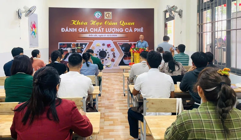 Công ty Cà phê 15 tổ chức khoá học nhằm nâng tầm cà phê Việt