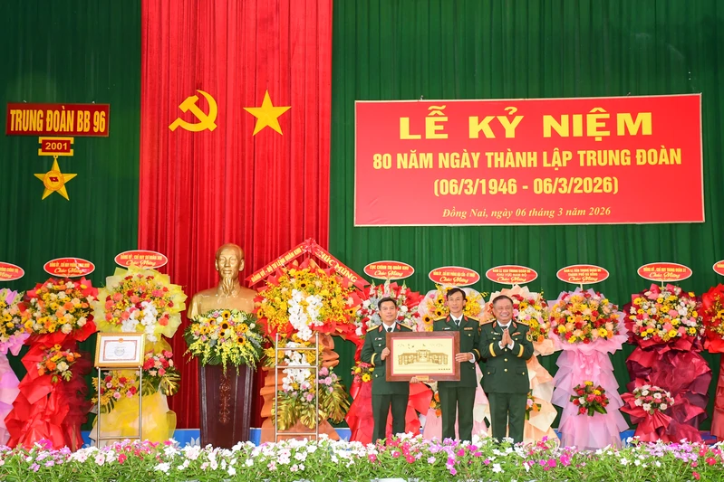 Trung đoàn 96 - Sư đoàn 309 kỷ niệm 80 năm Ngày thành lập (06/3/1946 – 06/3/2026)