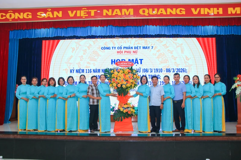 Hội phụ nữ Công ty Cổ phần Dệt may 7 kỷ niệm 116 năm Ngày Quốc tế Phụ nữ 