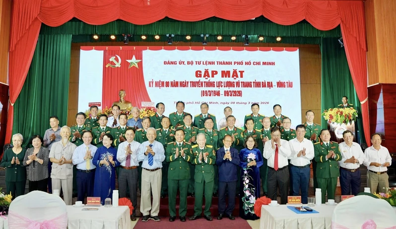 Gặp mặt kỷ niệm 80 năm Ngày truyền thống LLVT tỉnh Bà Rịa – Vũng Tàu