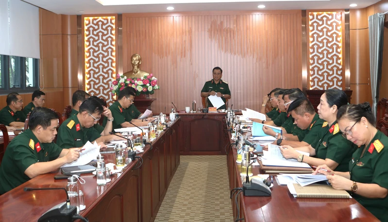 Đảng ủy Cục Chính trị Quân khu hội nghị phiên quý I năm 2026