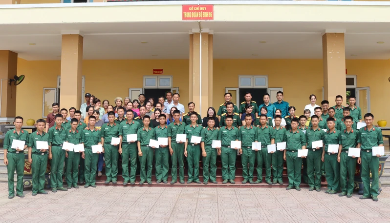 Động lực để chiến sĩ mới Lữ đoàn 23 vững tin rèn luyện