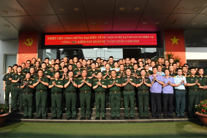 Viện Kiểm sát Quân sự Trung ương tập huấn nghiệp vụ công tác kiểm sát quân sự toàn quân năm 2026