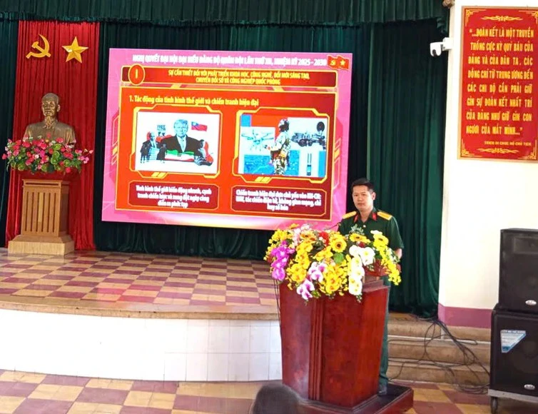 Lữ đoàn 657 khai mạc Hội thi Báo cáo viên giỏi năm 2026