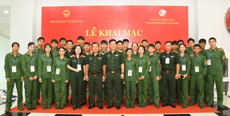 Khai mạc Hội thao Giáo dục quốc phòng và an ninh học sinh THPT toàn quốc lần thứ IV năm 2026