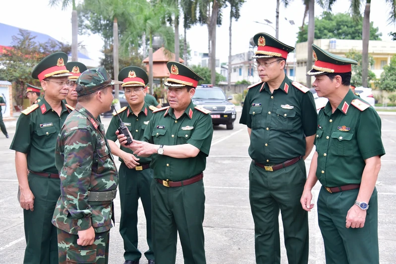 Bộ Tổng Tham mưu kiểm tra công tác sẵn sàng chiến đấu tại Bộ Chỉ huy Quân sự tỉnh Đồng Nai