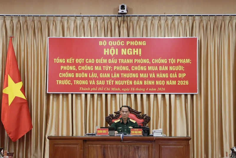 Ban chỉ đạo 1389 Bộ Quốc phòng tổng kết đợt cao điểm đấu tranh phòng, chống tội phạm 
