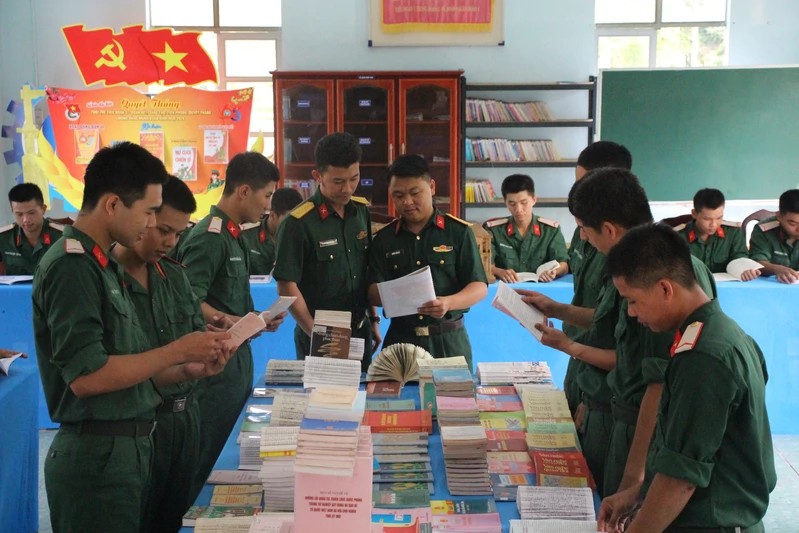 Trung đoàn 2, Sư đoàn 9 lan tỏa văn hóa đọc cho bộ đội
