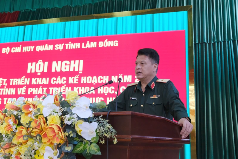 LLVT tỉnh Lâm Đồng: đẩy mạnh phát triển khoa học, công nghệ, đổi mới sáng tạo, chuyển đổi số 