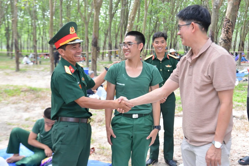 Ấm áp “ngôi nhà thứ hai” của chiến sĩ mới