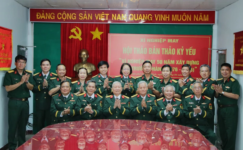 Hội thảo bản thảo Kỷ yếu “Xí nghiệp May 50 năm xây dựng và trưởng thành (1976 - 2026)”