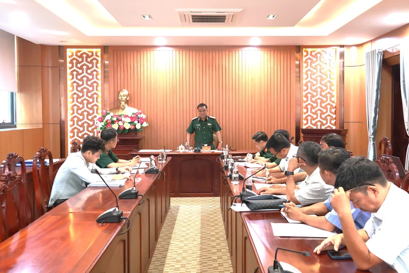 Cục Chính trị Quân khu họp Ban quản lý dự án xây dựng trụ sở Viện kiểm sát quân sự Quân khu 7