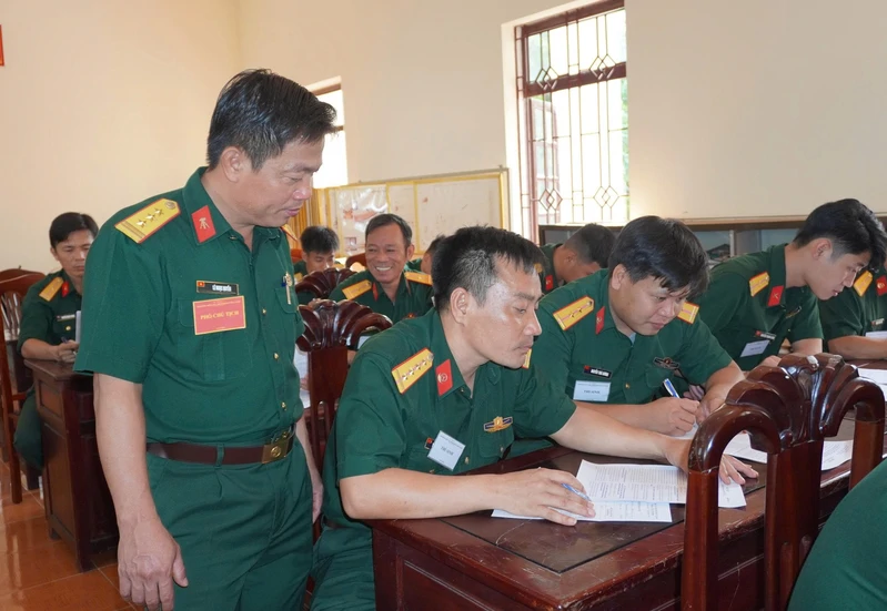 Sư đoàn 5 kiểm tra kỹ năng nghề đối với nhân viên chuyên môn kỹ thuật