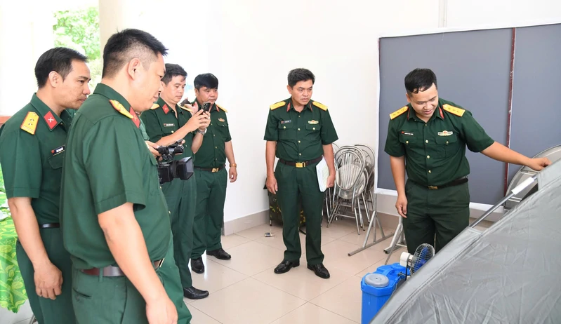 LLVT tỉnh Tây Ninh: Chủ động phòng, chống say nắng, say nóng