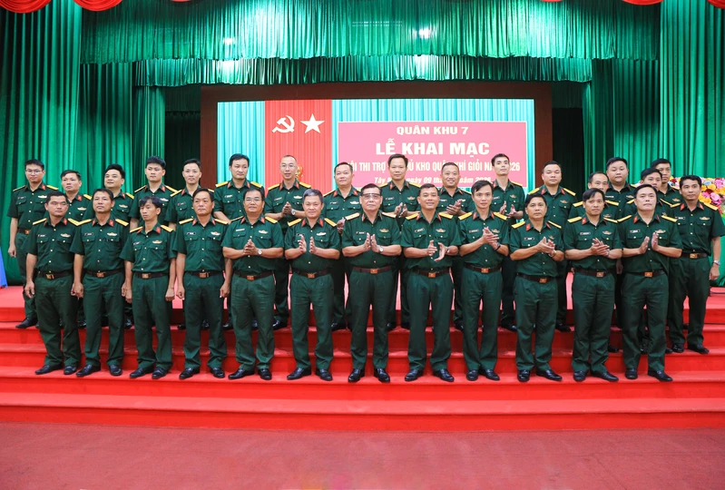 Quân khu 7 khai mạc Hội thi trợ lý, thủ kho quân khí giỏi năm 2026