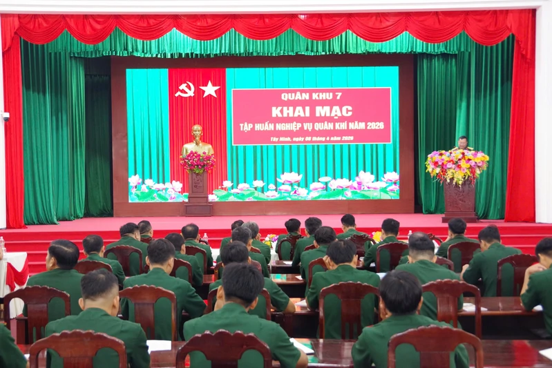 Quân khu 7 tập huấn nghiệp vụ quân khí năm 2026
