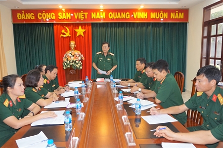 Cục Chính trị Quân khu 7 kiểm tra công tác chuẩn bị cho Hội diễn nghệ thuật chuyên nghiệp toàn quân năm 2018