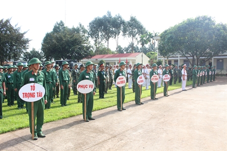 Tiểu đoàn Phòng hóa 38: Khai mạc Hội thao Phòng hóa kiêm nhiệm năm 2018