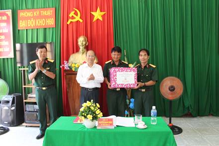 Bí thư Tỉnh ủy tỉnh Bình Thuận kiểm tra Kho H60