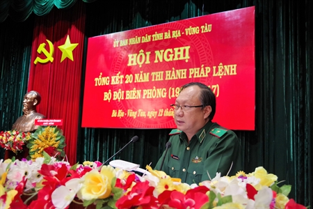 Bà Rịa – Vũng Tàu: Pháp lệnh Bộ đội Biên phòng góp phần giữ vững an ninh biên giới quốc gia
