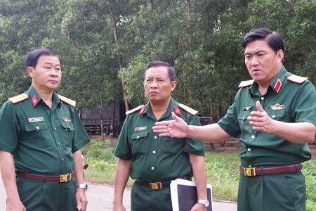 Trường bắn Quốc gia khu vực 3 nghiệm thu dự án xây dựng doanh trại