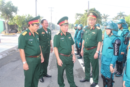 Bộ Tham mưu Quân khu 7 giao ban ngành Dân quân tự vệ và triển khai nhiệm vụ quý IV năm 2018