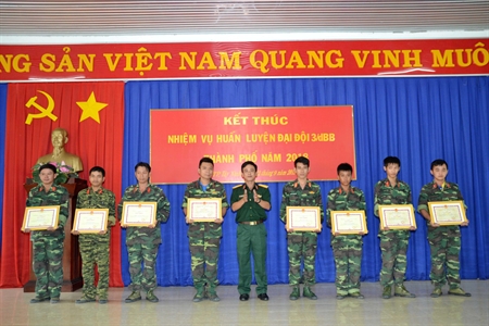 Thành phố Tây Ninh, tỉnh Tây Ninh kết thúc huấn luyện quân nhân dự bị
