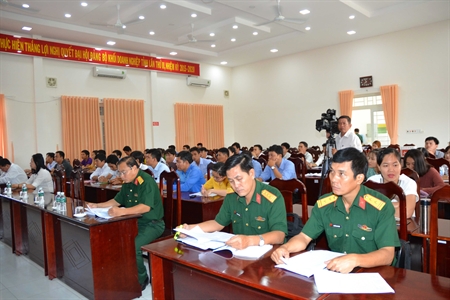 Đảng ủy khối doanh nghiệp tỉnh Tây Ninh bồi dưỡng kiến thức quốc phòng – an ninh đối tượng 4