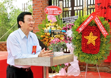 Khánh thành giai đoạn 1 nhà bia tưởng niệm liệt sĩ Trung đoàn Pháo binh 28 anh hùng