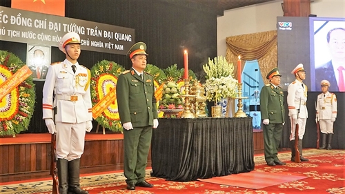 Tổ chức trọng thể Lễ viếng Chủ tịch nước Trần Đại Quang