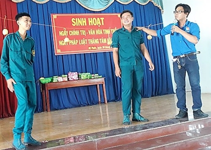 Đổi mới hình thức sinh hoạt Ngày chính trị văn hóa tinh thần ở phường Mỹ Phước