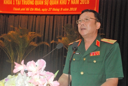 Học viện Chính trị khai giảng lớp hoàn chỉnh kiến thức cao cấp lý luận chính trị khóa 1 tại Quân khu 7