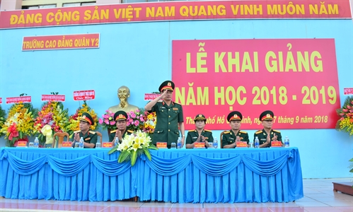Trường Cao đẳng Quân y 2: Năm học mới niềm tin mới