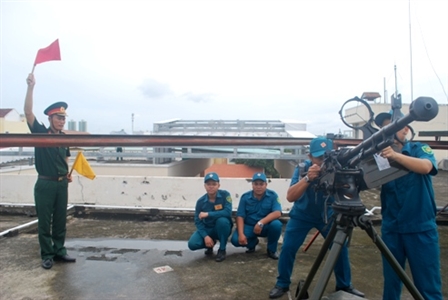 Dân quân Quận 8 đạt giải nhất Hội thao phòng không