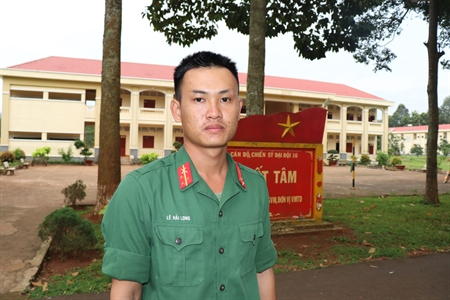 Thượng sĩ Lê Hải Long, gương sáng trong phong trào thi đua ở Trung đoàn 88, Sư đoàn 302