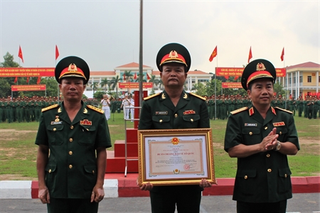 Sư đoàn bộ binh 309, Quân đoàn 4: Kỷ niệm 40 năm ngày thành lập và đón nhận Huân chương Bảo vệ Tổ quốc hạng 3