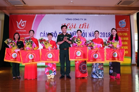 Hội thi cán bộ phụ nữ giỏi Tổng công ty 28