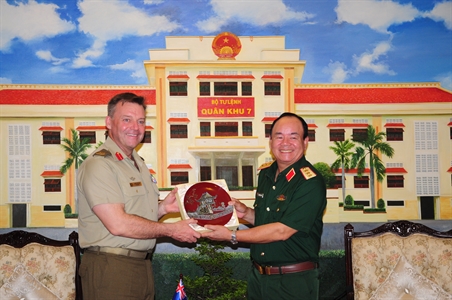 Bộ Quốc phòng tiếp đoàn đại biểu cấp cao Quốc phòng Australia