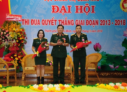 Cục Chính trị giao lưu điển hình tiên tiến chào mừng Đại hội thi đua quyết thắng