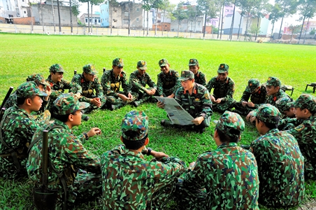 Trung đoàn Gia Định, Thành phố Hồ Chí Minh: Đa dạng hình thức cổ động thao trường