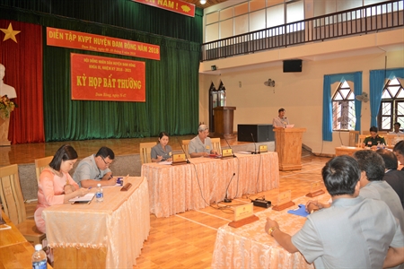 Huyện Đam Rông (Lâm Đồng): Đổi mới, sáng tạo trong diễn tập khu vực phòng thủ