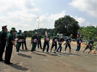 LLVT huyện Bàu Bàng (Bình Dương): Bốn đột phá trong phong trào Thi Đua Quyết thắng