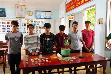 Đồn Biên phòng Thanh Hải, thành phố Phan Thiết (Bình Thuận): Bắt 6 đối tượng mua bán, tàng trữ trái phép chất ma túy