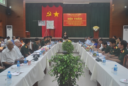 Huyện Long Thành, tỉnh Đồng Nai: Hội thảo kết luận thông tin tiềm kiếm, quy tập mộ hài cốt liệt sĩ