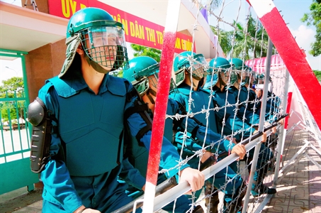 Tỉnh Long An xây dựng củng cố, nâng cao hoạt động tự vệ cơ quan, tổ chức, doanh nghiệp