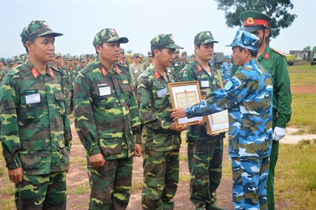 Sư đoàn 5 đạt giải nhất khối chủ lực trong diễn tập phòng không năm 2018